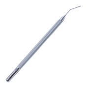 Polack Double Corneal Forceps, Colibri Style, Serrated Handle With Dull Finish, Two 2.75mm Long Tips Separated 1mm, 1 X 2 Teeth, And Overall Length Of 2 3/4" (71mm)  